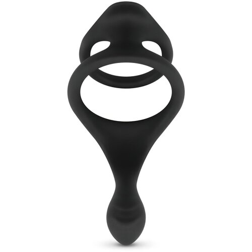 EasyToys - Men Only Obroček za penis Easytoys Pleasure, črn Slike