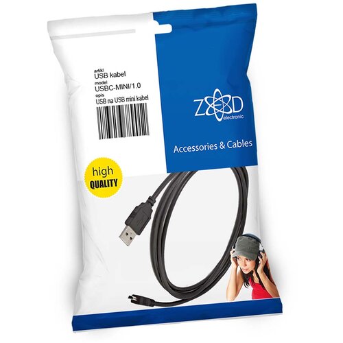 ZED USB A na USB mini kabl dužina 1.0 metar Cijene