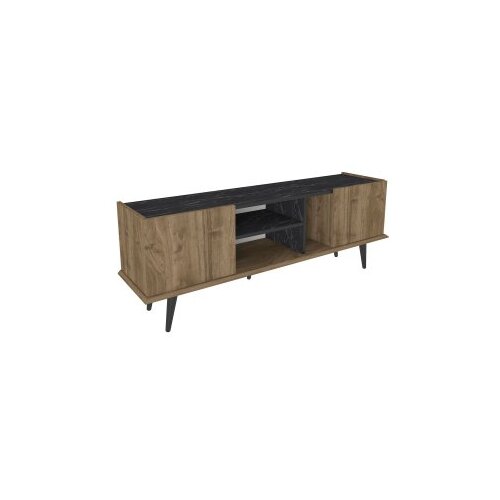 Hanah home Hanah Kućni TV komoda Ekvador, 154,4x56,6x31,3 cm, Orah Slike