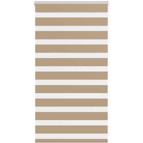 vidaXL Zebra zavjesa Pješčano smeđa 70x100 cm Širina tkanine 65 9 cm Poliester - Pješčanosmeđa 70 x 100 cm Cene