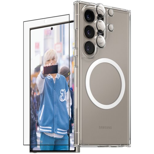 PanzerGlass Samsung Galaxy S25 Ultra Bundle 3v1 komplet za zaščito, (21691058) Cene