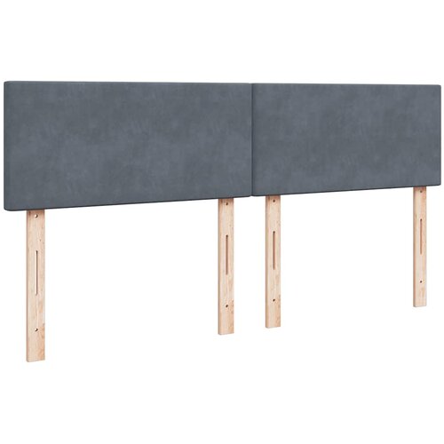  Krevet s oprugama i madracem tamnosivi 180x200 cm bar&amp;scaron;unasti Slike