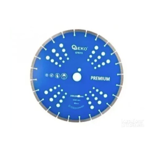  dijamantska rezna ploča 350 mm geko &ndash; segmentno sečivo premium Cene