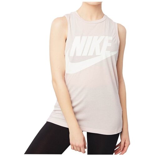 Nike Majice s kratkimi rokavi Wmns Essential Tank Rožnata Cene