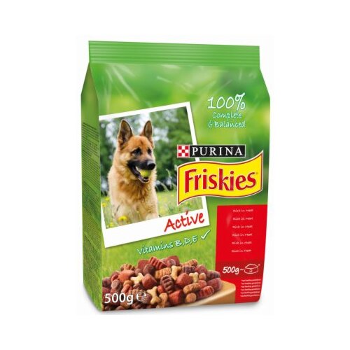 Purina friskies hrana za pse granule active 500G Cene