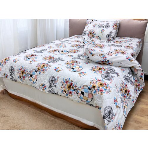 komplet posteljina D32, 160x220cm, šarena Slike