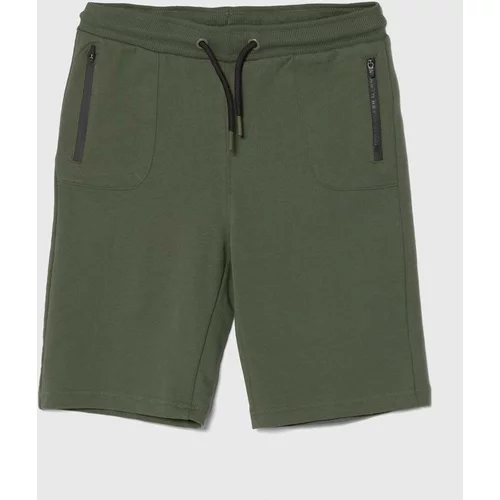Zippy Dječje kratke hlače boja: zelena, podesivi struk