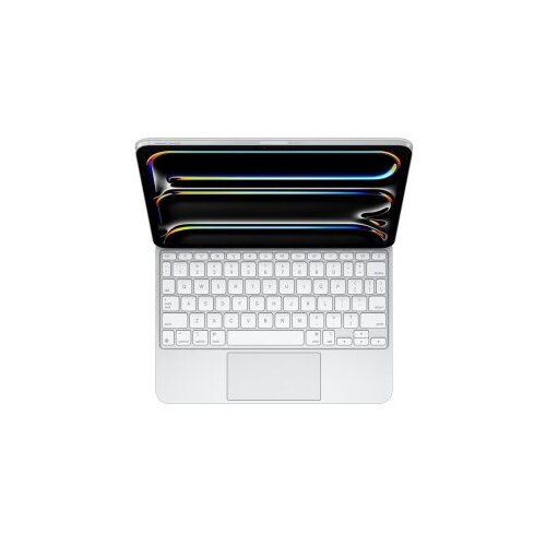 Apple magic keyboard for ipad pro 11-inch (M4) - croatian - white (mwr03cr/a) Slike