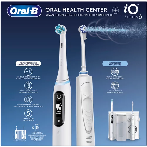 Oral-b iO Series 6 Oral Health Center +