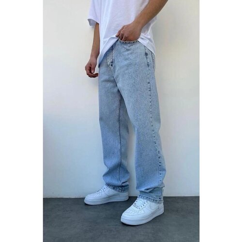 Dewberry 28721 Baggy Mens Jeans-BLUE Slike
