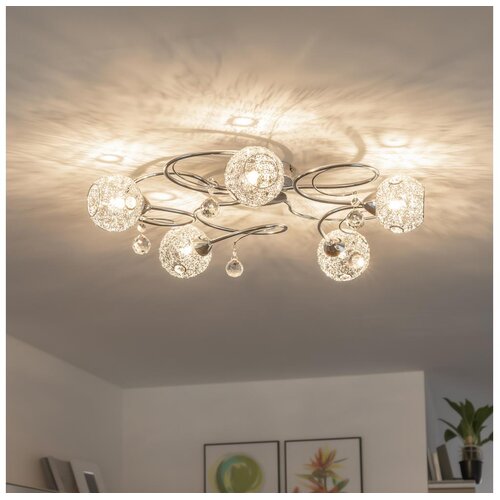Eglo 32103 - led plafonski luster velago 5xG9/33W/230V sjajni hrom Cene