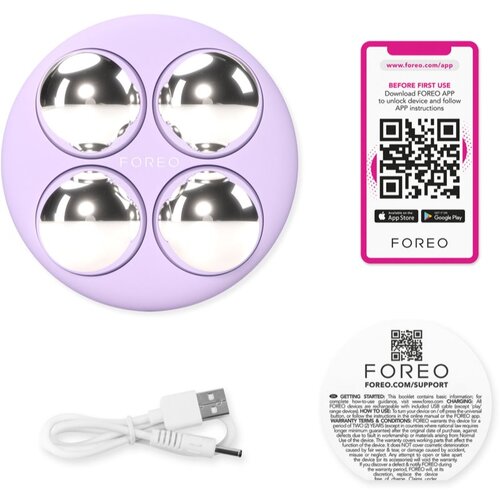 Foreo BEAR&amp;trade; 2 body mikrotokovna naprava za čvrstej&amp;scaron;i obraz za telo Lavender 1 kos Slike