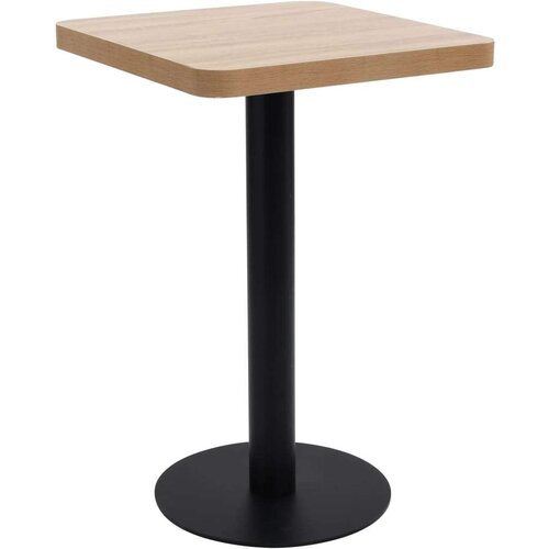 Bistro stol svjetlosmeđi 50 x 50 cm MDF Slike