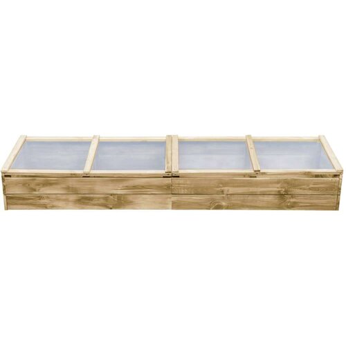  Staklenik od impregnirane borovine 200 x 50 x 35 cm Slike