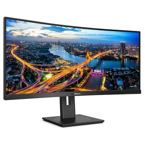 Philips 345B1C LCD zaslon Energetska učinkovitost 2021 G (A - G) 86.4 cm (34 palac) 3440 x 1440 piksel 21:9 5 m Slike