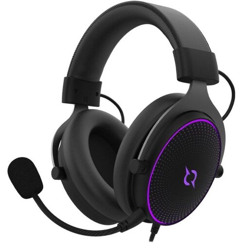 AQIRYS Slu&scaron;alice Gaming / Žične / 7.1 / USB / RGB / Mikrofon / Black Cene