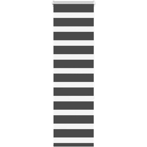 vidaXL idaXL Zebra senčilo črna 40x150 cm tkanina širina 35,9 cm poliester Cene