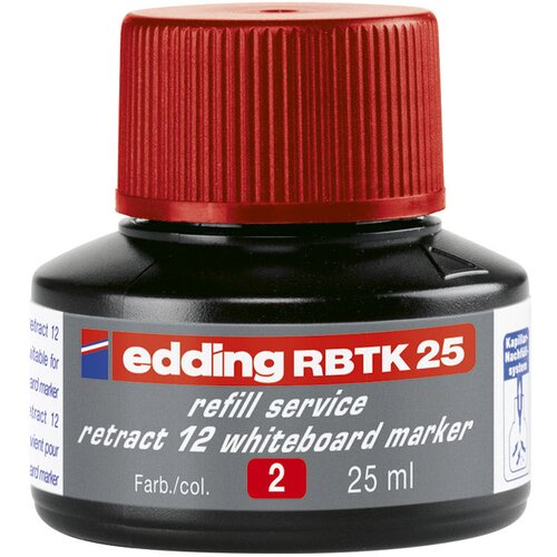  TINTA ZA MARKER (ZA BIJELU PLOČU) 25ML EDDING BTK25 CRVENA Cene