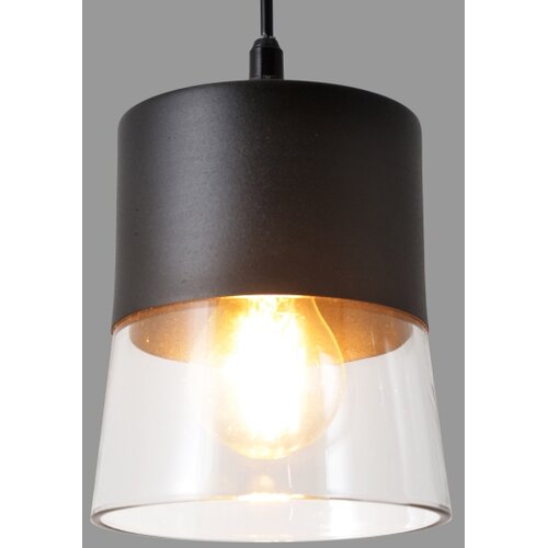  Luster na kablu FERGIE 1xE27/15W/230V crna Slike