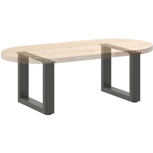  Noge za stolić u obliku slova U 2 kom antracit 30x(30-31) cm Slike