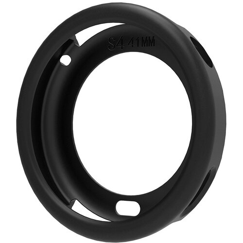 INF združljivo s xiaomi watch S4 - 41mm črno silikonsko ohišje za uro, (5000079419) Cene