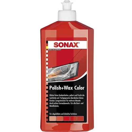  SONAX POLIR PASTA SA VOSKOM CRVENA 250ml