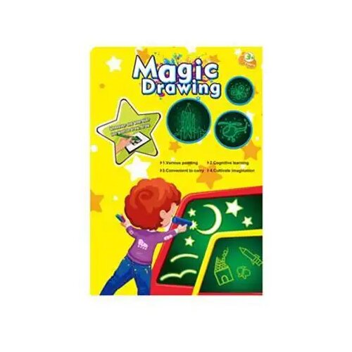 Magic Toys Magična ploča sa predlošcima i olovkom Cene