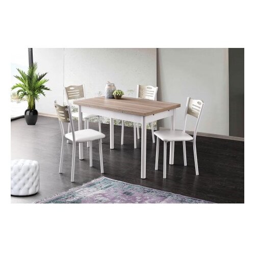 Hanah home Polo 1302 Trpezarijski sto, Bijeli Cene