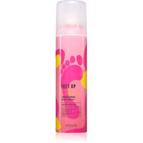 Oriflame Feet Up Lemon &amp;amp; Raspberry pr&amp;scaron;ilo za noge 150 ml Slike