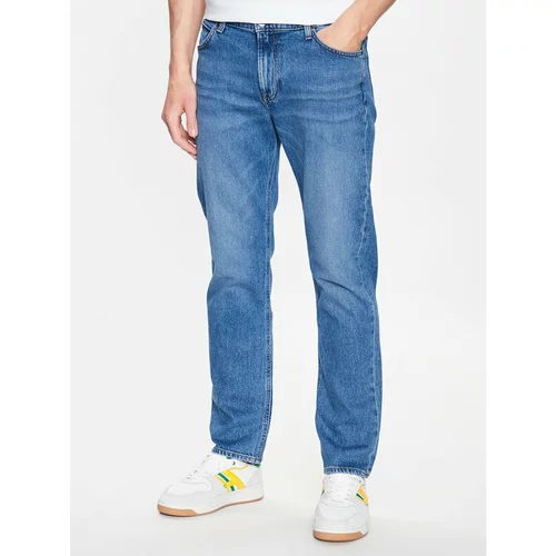 Lee Jeans hlače L70WMWC02 Modra Regular Fit