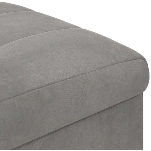  Otoman za pohranu Svijetlo siva 40 x 40 x 45 cm Bar&amp;scaron;un - Svjetlosiva 40 cm Bar&amp;scaron;un Slike