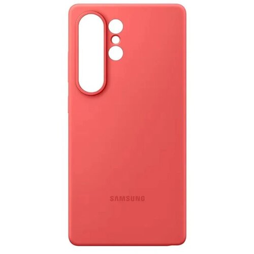 Samsung silikonska maska za S25 Ultra crvena Slike