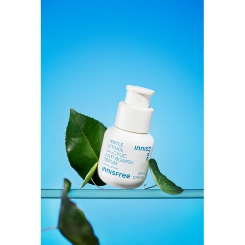 Innisfree Gentle Retinol Salicylic Anti-Blemish Serum umirujući serum za lice za nepravilnosti na licu sklono aknama 30 ml Slike