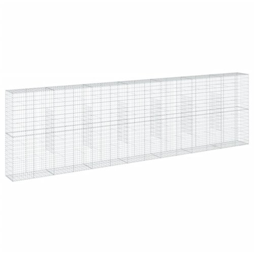  Gabionska ko&amp;scaron;ara s poklopcem 700x50x200 cm pocinčano željezo Slike