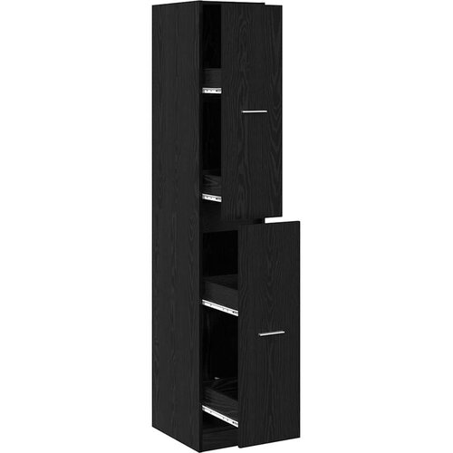 Apoteka za pohranu Crni hrast 30 x 41 x 174.5 cm Slike