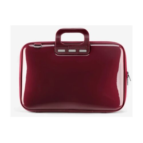 Bombata Torba Vernice 15,6/16 Borgogna Red Cene