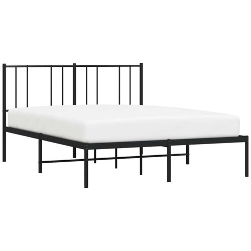  okvir za krevet s uzglavljem crni 140x190 cm Slike
