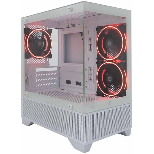 White Shark Torpedo White Kući&amp;scaron;te + 3 x Warp ventilatora Slike