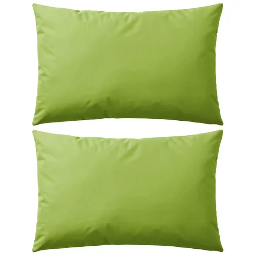  Vrtni jastuci 2 kom 60 x 40 cm zeleni