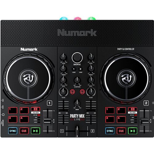 Numark PARTYMIX LIVE - DJ kontroler sa ugrađenim light show i zvučnikom Cijene