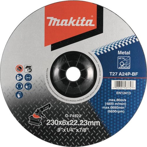 Makita brusni disk sa presovanim centrom D-74522 Cene