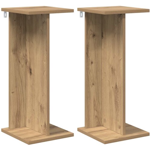  Stalak za biljke 2 pcs Zanatski Hrast 25 x 25,5 x 60,5 cm Slike