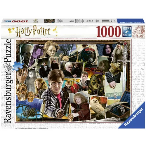 Ravensburger Puzzle - Harry Potter proti Voldemortu, 1000 delov