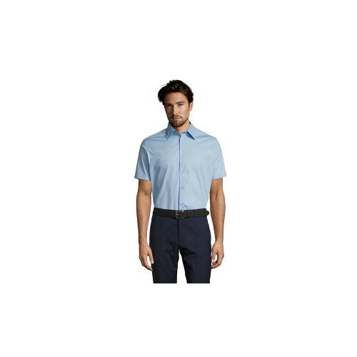  SOL'S Broadway muška košulja sa kratkim rukavima Sky blue 3XL ( 317.030.52.3XL ) Cene