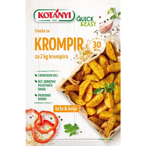 Kotanyi Smeša Q&E za krompir 30g Cene