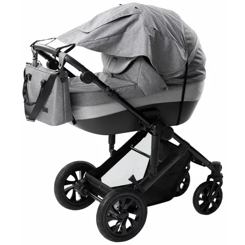 Freeon Tenda za voziček tenda za otroški voziček, z oknom gray