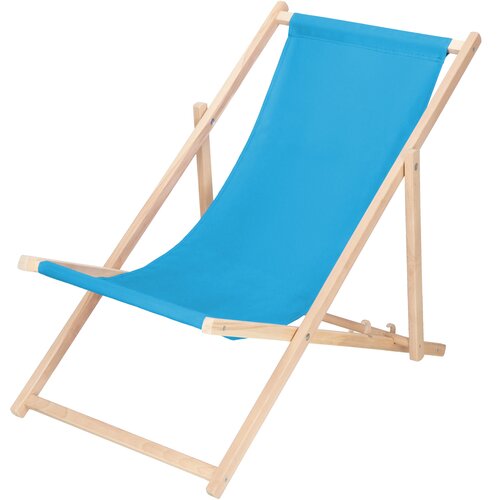 springos Zložljiv lesen ležalnik, idealen za vrt, plažo ali balkon, (5000006719) Cene