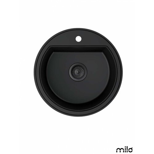 Milo Granitna sudopera Essence &Oslash;51cm Lava stone sifon &oslash;90 Cene