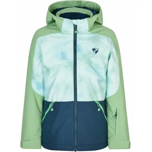 Ziener AMELY Skijaška jakna za djevojčice, svijetlo zelena, veličina