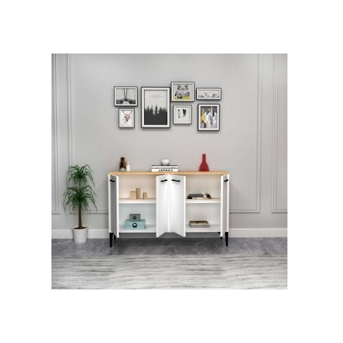 Hanah home komoda frezya sapphire oak white Slike